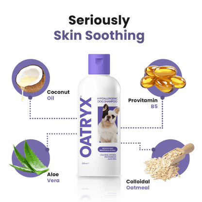 Oatryx© Hypoallergenic Anti-Itch Shampoo