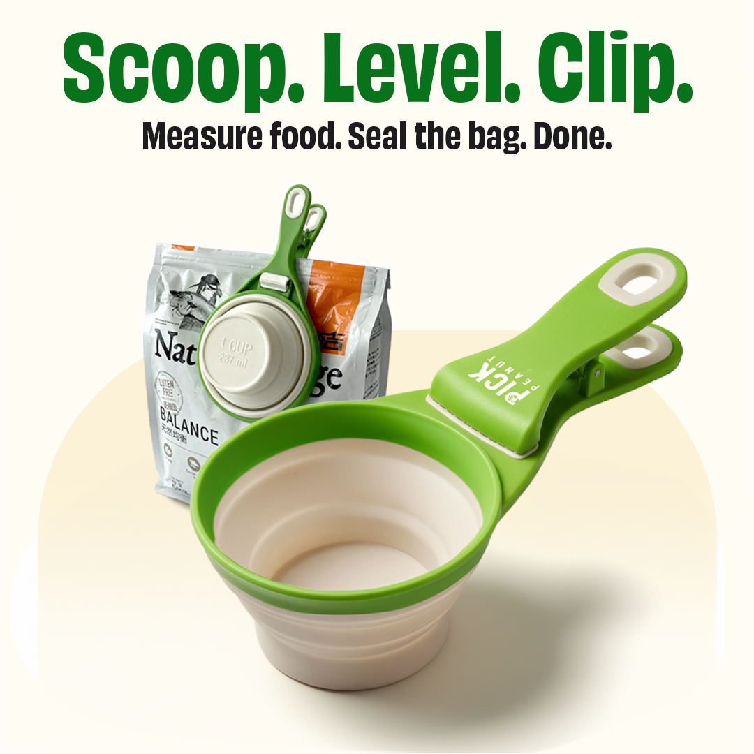 Silicone Scoop & Clip