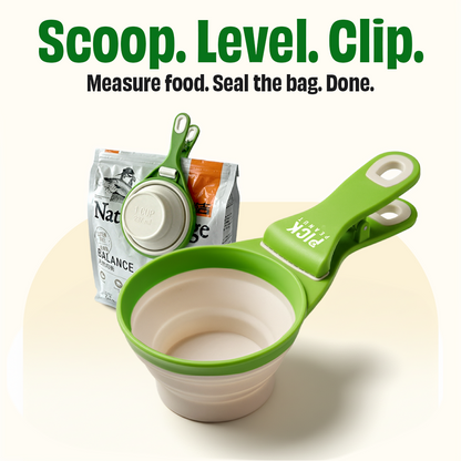 Silicone Scoop & Clip