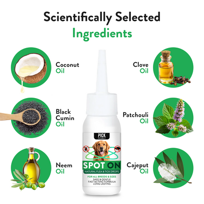 Spot On - Natural Flea & Tick Drops